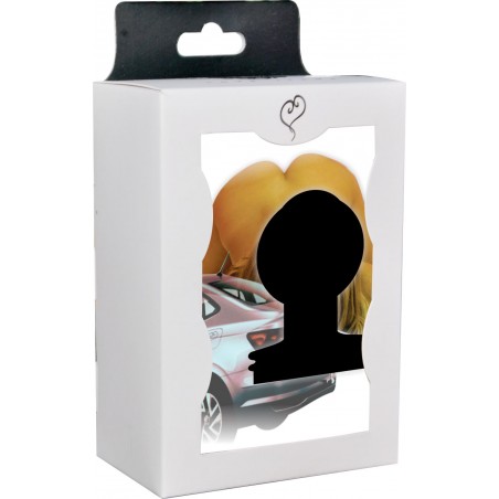 Plug Engate Car Preto Sex Bola Estimuladora Prazerosa