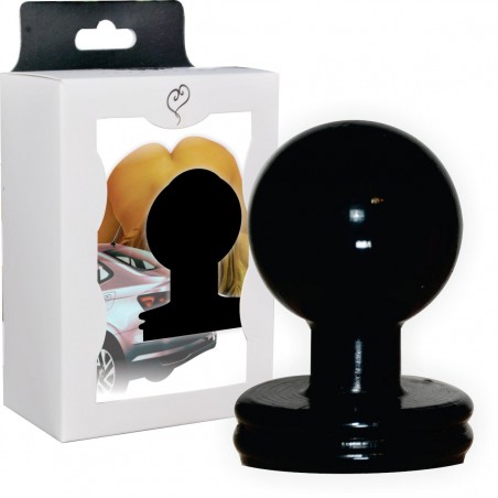 Plug Engate Car Preto Sex Bola Estimuladora Prazerosa