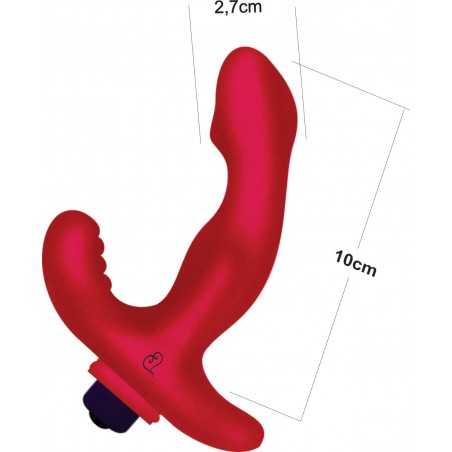 Massageador Vibrador de Próstata Soft Maravilhoso Prazeroso inNamorata Love Items