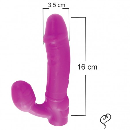 StrapOn StrapLess Dildo Mulher Segura Pela Vagina Girl Ativa Pink Fun Colors