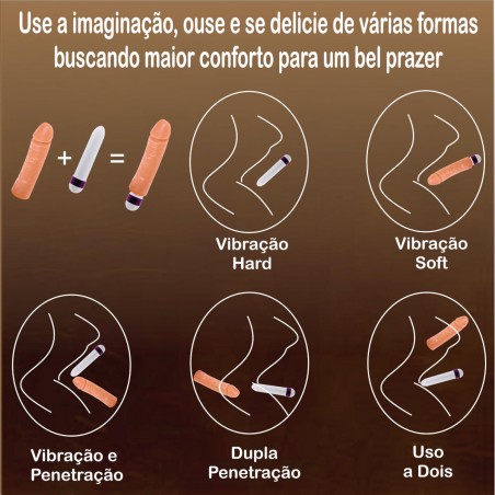 VIBRADOR SOFT-OR-HARD PINK FUN COLORS INNAMORATA LOVE ITENS CAPA MACIA REALÍSTICA QUE RECEBE O PERSONAL VIBRO