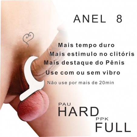 Anel Peniano Duplo Com Encaixe ao Pénis e Saco Escrotal Para Mais Ereção