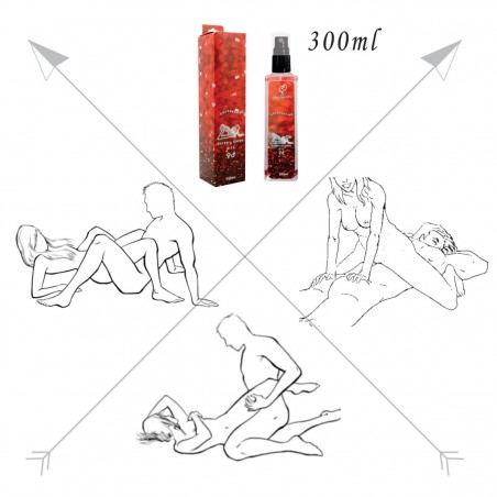 ÓLEO MASSAGEM TÂNTRICA AFRODISÍACA CORPO A CORPO 300ML inNamorata Love Items