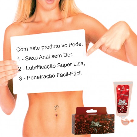 Gel Corpo a Corpo – Lub Íntimo de Alta Performance, O Mais Liso do Mundo 70g
