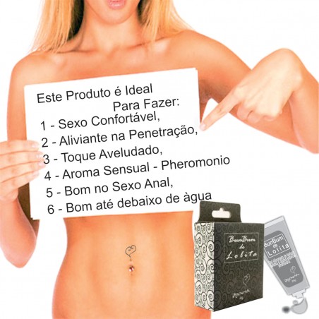 GEL AVELUDADO BUMBUM DE LOLITA INNAMORATA APAIXONANTE AFRODISÍACO