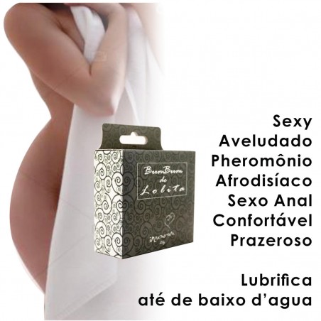 GEL AVELUDADO BUMBUM DE LOLITA INNAMORATA APAIXONANTE AFRODISÍACO