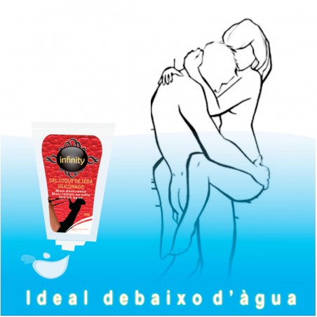 GEL INFINITY PARA SEXO FORTE PESADO BRUTO ANAL DEBAIXO D'ÁGUA AVELUDADO SILICONADO
