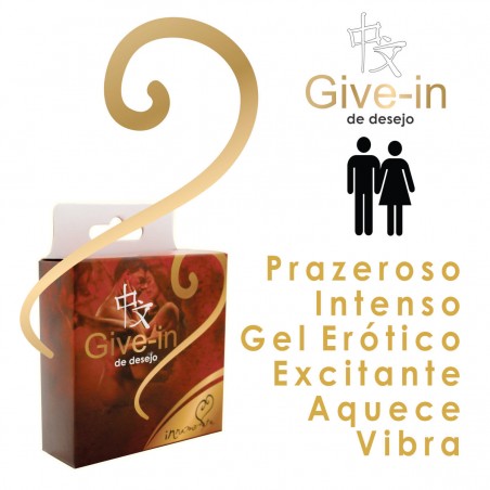 GEL ERÓTICO ORIENTAL EXCITANTE GIVE-IN DE SEDUÇÃO INNAMORATA