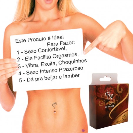 GEL ERÓTICO ORIENTAL EXCITANTE GIVE-IN DE SEDUÇÃO INNAMORATA