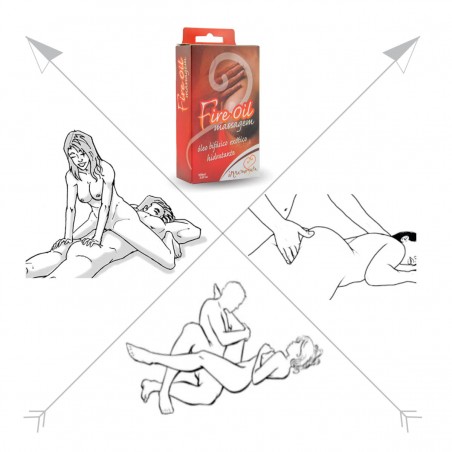 Óleo Massagem Fire Oil Sexy Erótico Bifásico Sensual inNamorata Love Items Tântrico