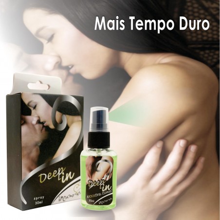 Spray Para Retardar e Prolongar Ereção Deep Mais Tempo Duro inNamorata Love Items