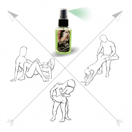 Spray Para Retardar e Prolongar Ereção Deep Mais Tempo Duro inNamorata Love Items