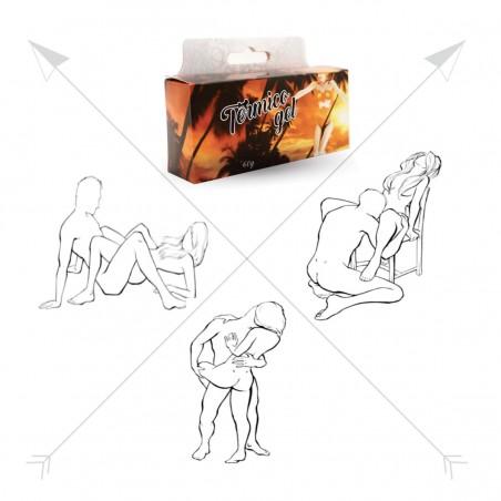 Gel Térmico Excitante Cheiro de Praia Beijável Quente Íntimo Prazeroso Oral e Massagem Caliente inNamorata Love Items