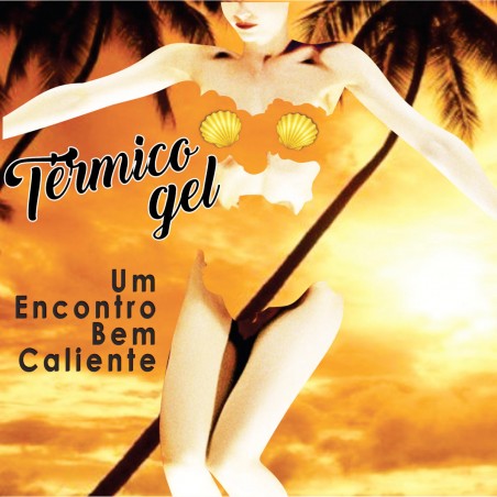Gel Térmico Excitante Cheiro de Praia Beijável Quente Íntimo Prazeroso Oral e Massagem Caliente inNamorata Love Items