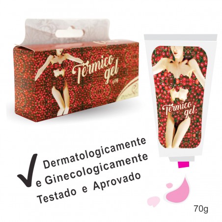 Gel Térmico Excitante Aroma Beijável Sexy Cereja Quente Íntimo Prazeroso Oral e Massagem Caliente Sexy inNamorata Love Items