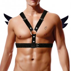 Harness Arreio Top em CouroEco Arnês Especial Huthless Collection