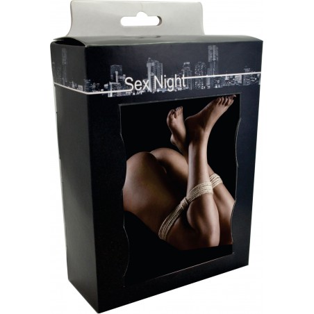 Corda Sexy Amarras Shibari com Máscara Tapa Olhos Jogos da Dominação