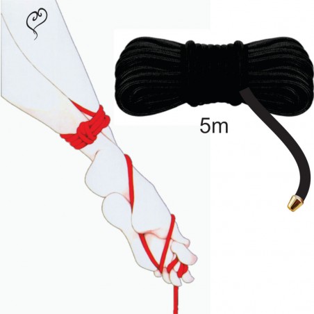 Corda Sexy Amarras Shibari com Máscara Tapa Olhos Jogos da Dominação