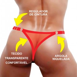 copy of Cueca Sexy Especial Com Alça Central Roupa Íntima Ousada Picante