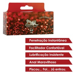 MELHOR ANAL SEM DOR SUPER GEL O MAIS LISO DO MUNDO LUBRIFICANTE CORPO-A-CORPO 70g