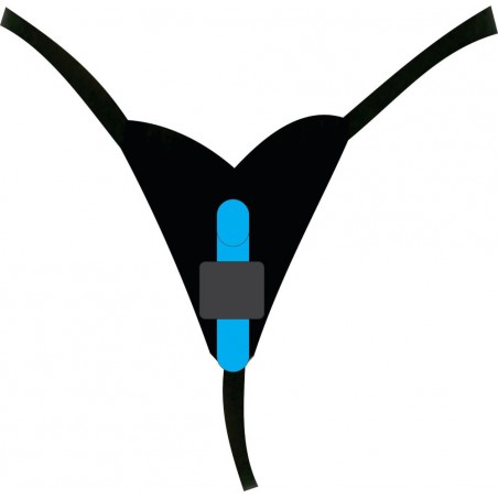 Calcinha Vibradora Fetish Porta Vibro Estimulante Couro Eco