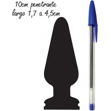Plug Anal Cone Soft Estimulador Prazeroso Fetiche