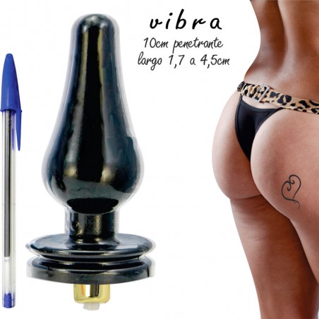 Plug Anal Cinturado com Vibração - inNamorata Love itens