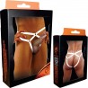 Cueca Sexy Estrutural Especial Jockstrap Ousada Branco Picante