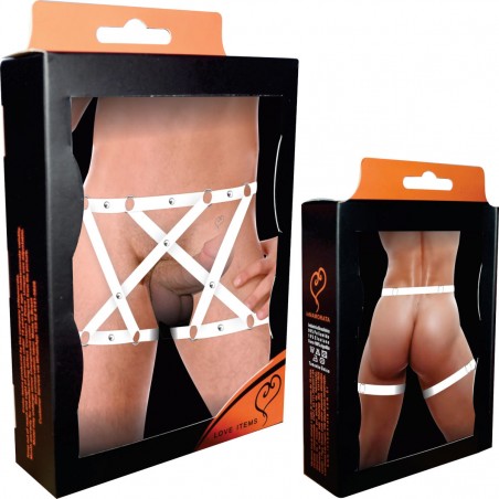 Cueca Sexy Estruturada Especial Ousada Branca Picante