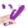 Vibrador Jaque Rabbit inNamorata Personal 2 Vibros Orgasmos Múltiplos Estimula Clitóris e Ponto G Recarregável