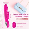 Vibrador Jaque Rabbit inNamorata Personal 2 Vibros Orgasmos Múltiplos Estimula Clitóris e Ponto G Recarregável