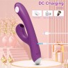 Vibrador Luna Rabbit Com Sucção Para Orgasmos Múltiplos Estimula Clitóris e Ponto G Recarregável