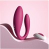 Vibrador Casal GISELLA inNamorata Controle Remoto Estimula Clitóris e Ponto G Recarregável