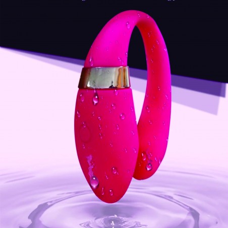Vibrador Para Casal GRAZI Com Controle Remoto Uso na Penetração Estimula Clitóris e Ponto G