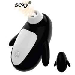 Vibrador Sucção Pinguim...