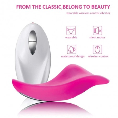 Vibrador De Calcinha Jade-2 Com Controle Remoto Para Orgasmos Incríveis