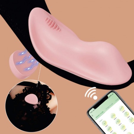 Vibrador De Calcinha Jade Com Controle Pelo APP - Controle Pela Internet