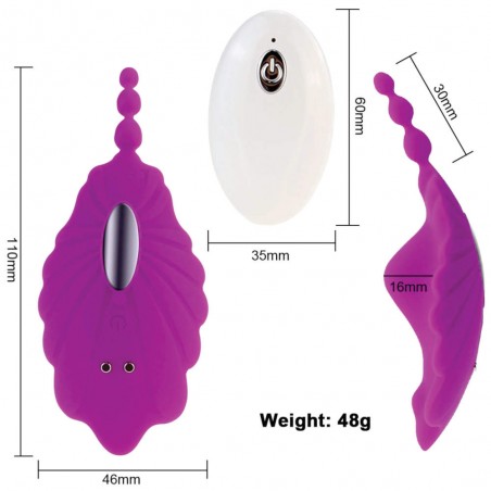 Vibrador De Calcinha Cláudia Com Controle Remoto Para Você Ousar