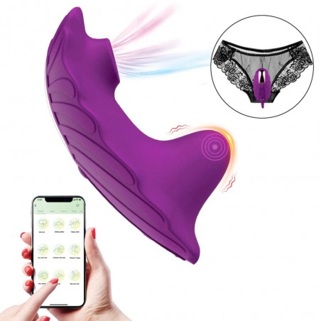 Vibrador De Calcinha JOJO com Sucção e Com Controle no APP Ouse Nos Melhores Locais