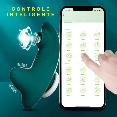 Vibrador De Calcinha JOJO com Sucção e Com Controle no APP Ouse Nos Melhores Locais