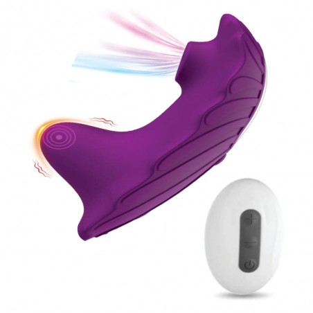 Vibrador De Calcinha JOJO-2 com Sucção e Com Controle Remoto Ideal Para Orgasmos Múltiplos