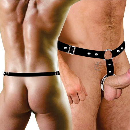 Harness Anel Peniano Metal Ruthless Collection
