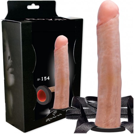Capa Peniana 26CM Realística Penetração Confortável Longa Macia