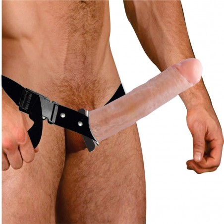 Capa Peniana 26CM Realística Penetração Confortável Longa Macia