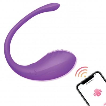 Vibrador Bullet Olivia Com Contole por APP inNamorata Orgasmos Múltiplos  Recarregável