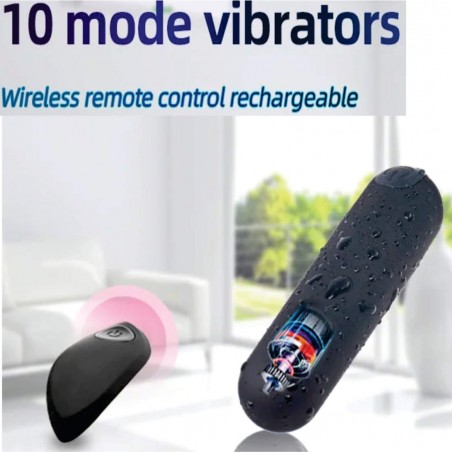 Vibrador Power Compacto Aline Com Controle Remoto inNamorata Orgasmos Múltiplos  Recarregável