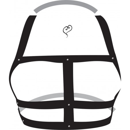 Top Harness Arnês Fashion Arreio Feminino Cosplay Bdsm