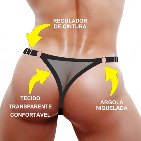 Cueca Sexy Especial Com Alça Central Roupa Íntima Ousada Picante