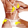 Cueca Sexy Especial Com Alça Central Roupa Íntima Ousada Picante