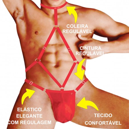 Cueca Body Especial Sexy Ousada Fashion